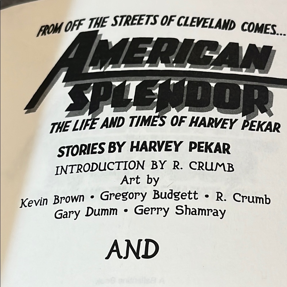 American Splendor Comics Anthology - 2003 - Movie edition - Picture 7 of 14